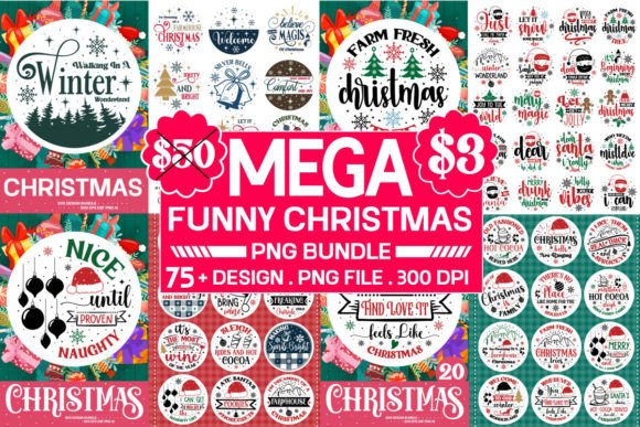 Download Christmas Round Sign Svg Bundle Christms - Bundle Collection