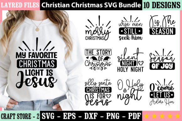 Download Christian Christmas SVG Bundle 1 - Bundle Collection