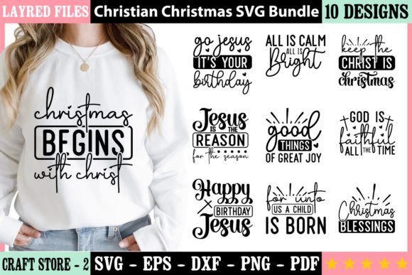 Download Christian Christmas SVG Bundle 2 - Bundle Collection