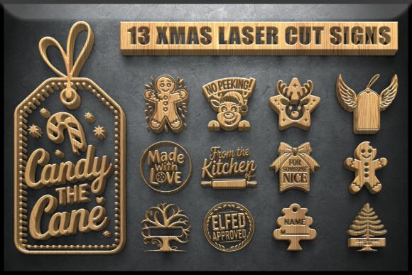 Download Christmas Sign SVG Bundle - Bundle Collection