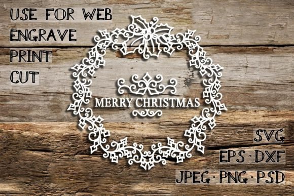 Download Christmas Wreath Template - Premium Resources