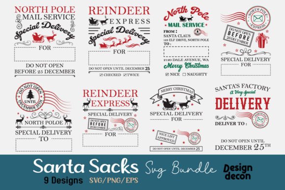 Download Santa Sack Bundle Svg - Bundle Collection