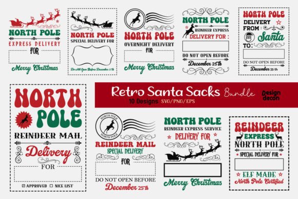 Download Retro Santa Sack Bundle - Bundle Collection