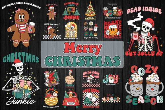Download Merry Christmas Bundle SVG - Bundle Collection