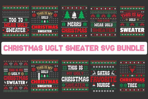 Download Ugly Sweater Svg Bundle. - Bundle Collection