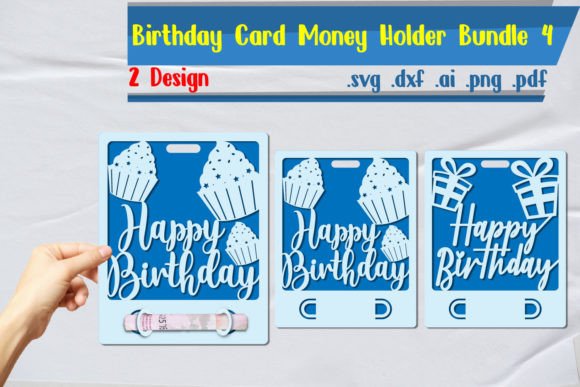 Download Birthday Card Money Holder Bundle 4 - Bundle Collection