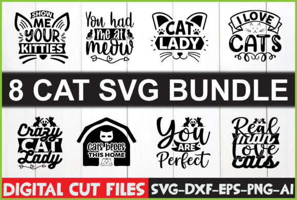 Download Cat SVG Bundle - Bundle Collection
