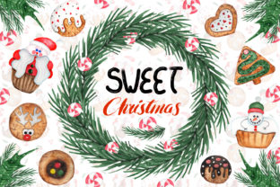 Download Watercolor Sweet Christmas Cookies - Premium Bundle