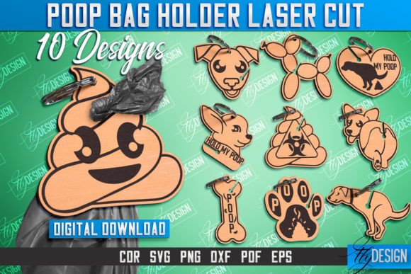Download Poop Bag Holder Laser Cut Design Bundle - Bundle Collection