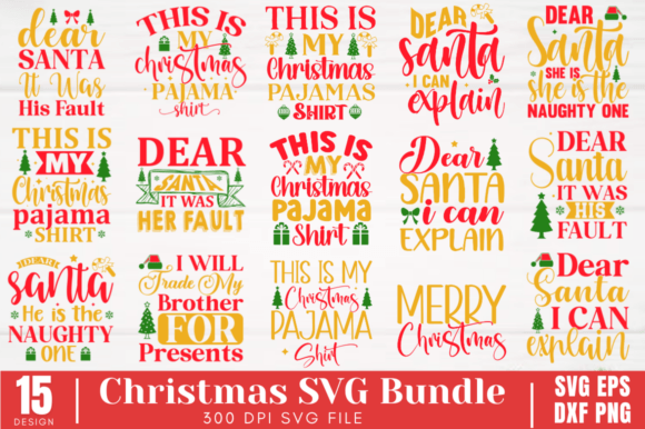 Download Christmas SVG Bundle - Bundle Collection