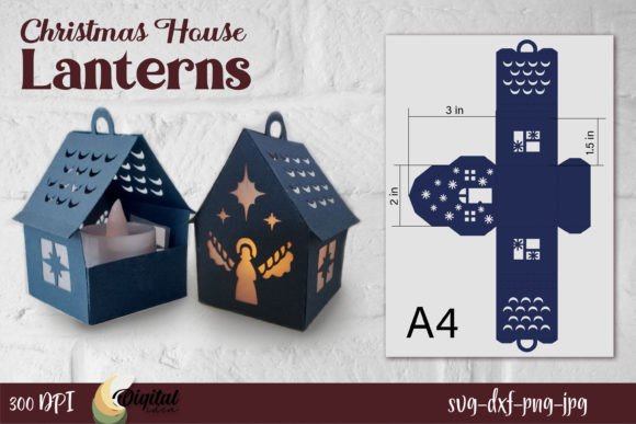Download 3D Christmas Houses SVG. XMas Bundle - Bundle Collection