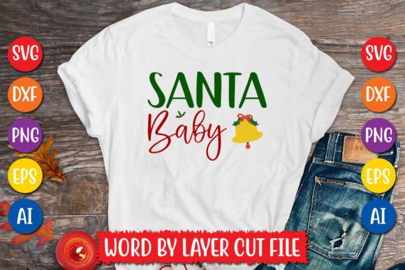 Download Santa Baby SVG Design - Santa baby svg Collection