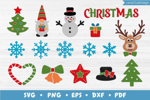 Download Christmas Bundle SVG - 16 Items - Bundle Collection