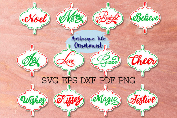 Download Arabesque Tile Ornament Bundle - Bundle Collection