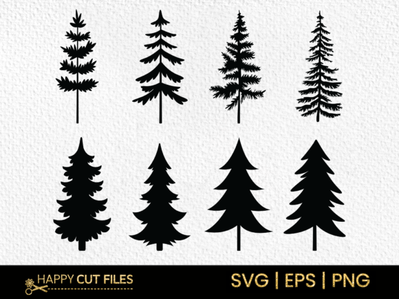 Download Christmas Tree Svg Bundle , Pine Tree - Bundle Collection
