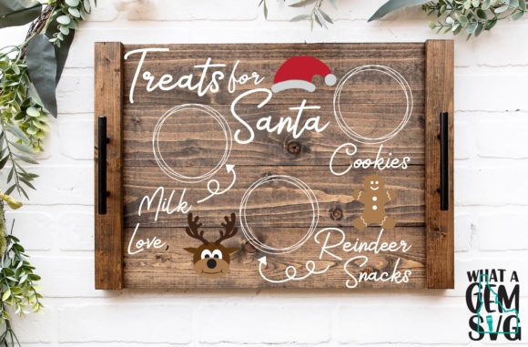 Download Treats for Santa Cookie Tray - Premium Resources