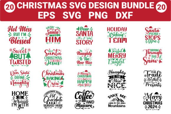 Download Christmas Svg Design Bundle - Bundle Collection