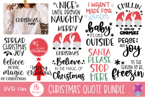 Download Christmas Quote Bundle - Bundle Collection