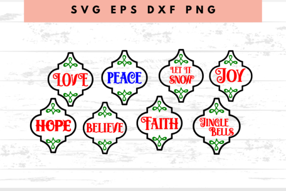 Download Christmas Arabesque Tile Bundle - Bundle Collection