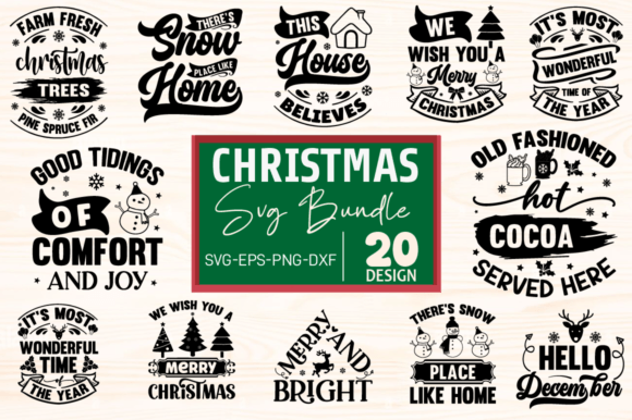 Download Christmas SVG Bundle,Funny Christmas SVG - Bundle Collection