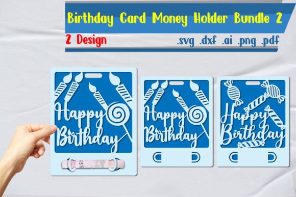 Download Birthday Card Money Holder Bundle 2 - Bundle Collection