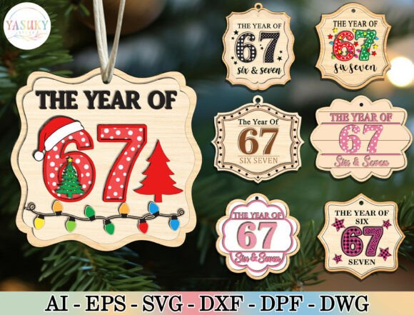 Download 67 Christmas Ornament SVG Bundle - Bundle Collection