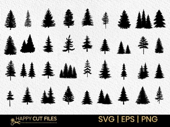 Download Christmas Tree SVG Bundle, Pine Tree Svg - Bundle Collection