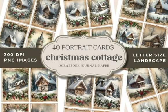 Download Winter Junk Journal Ephemera Set - Premium Resources