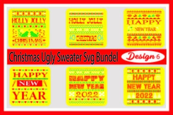 Download Christmas Ugly Sweater Svg Bundle, - Bundle Collection