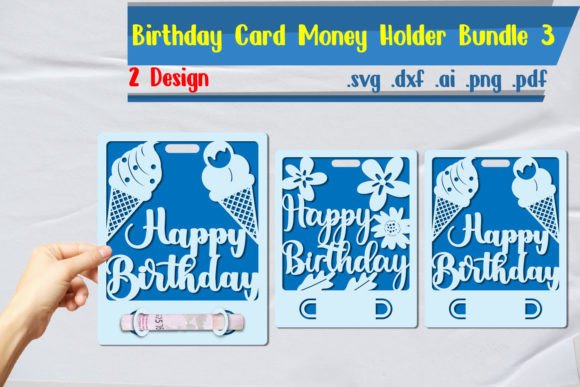 Download Birthday Card Money Holder Bundle 3 - Bundle Collection