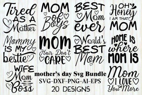 Download Mother’s Day Free SVG Bundle Vol.5 - Bundle Collection