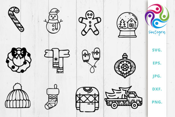 Download Christmas Bundle Svg Cut File - Bundle Collection