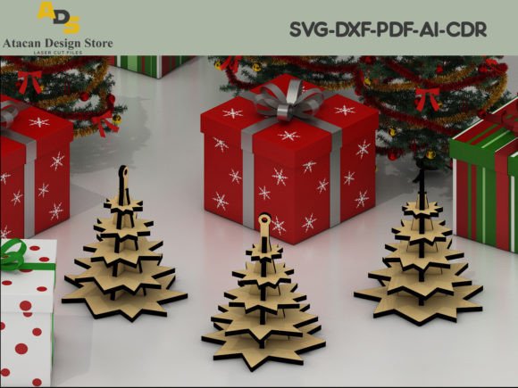 Download Christmas Bundle Xmas Laser Cut Template - Bundle Collection