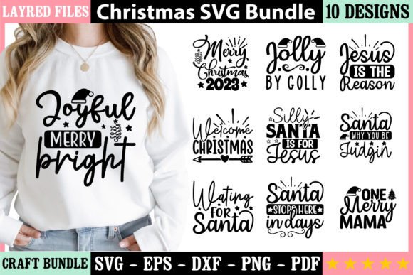 Download Christmas SVG Bundle 3 - Bundle Collection