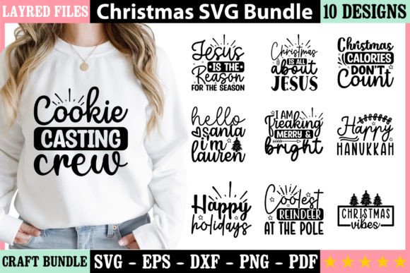 Download Christmas SVG Bundle 4 - Bundle Collection
