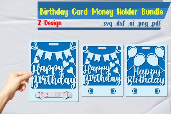 Download Birthday Card Money Holder Bundle - Bundle Collection