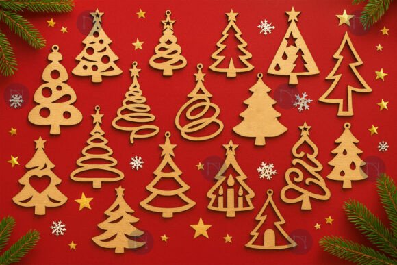 Download Laser Cut Christmas Tree SVG Bundle - Bundle Collection