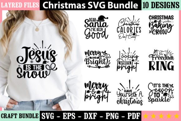 Download Christmas SVG Bundle 6 - Bundle Collection