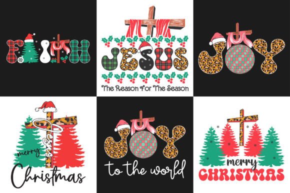 Download Jesus Cross Christmas Sublimation Bundle - Bundle Collection