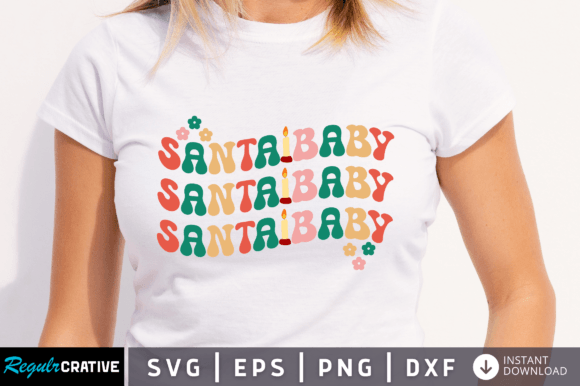 Download Santa Baby SVG Design - Santa baby svg Collection