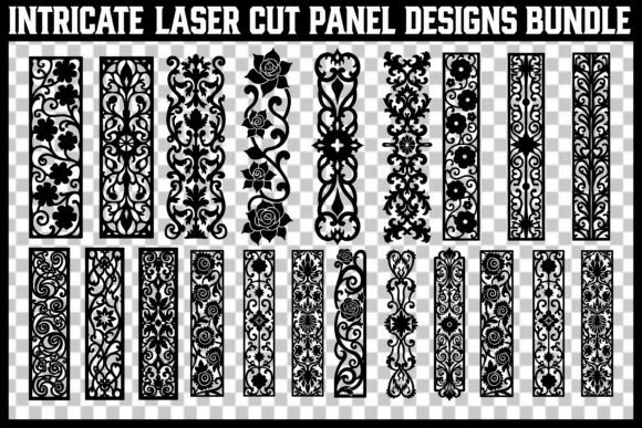 Download Intricate Laser Cut Panel Vector Bundle - Bundle Collection