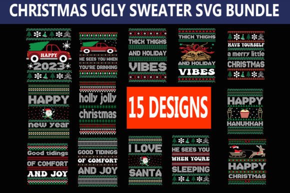 Download Christmas Ugly Sweater Svg Bundle, - Bundle Collection