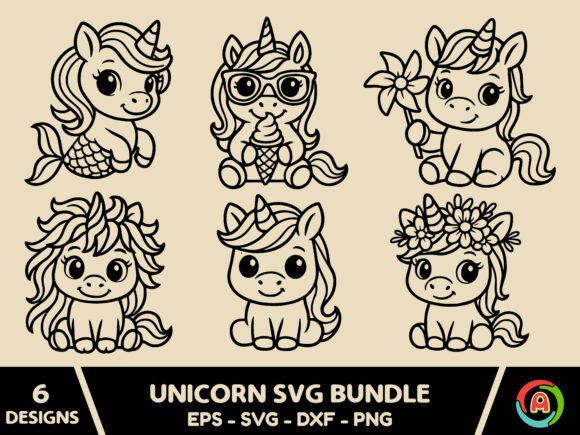 Download Unicorn Svg Bundle - Bundle Collection