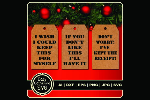 Download Funny DIY Christmas Gift Tags Bundle - Bundle Collection
