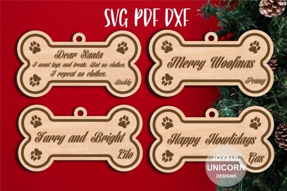 Download Dog Christmas Ornament SVG Bundle - Bundle Collection