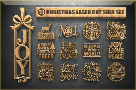 Download Christmas Sign Bundle - Bundle Collection